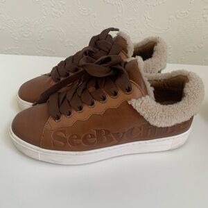 Chloe sneakers.  Size 7